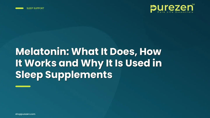 Melatonin: What It Does, How It Works and Why It Is Used in Sleep Supplements