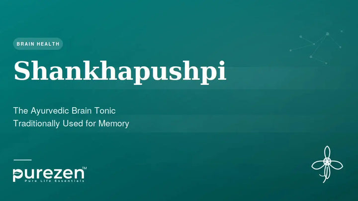 Shankhapushpi: The Ayurvedic Brain Tonic Traditionally Used for Memory
