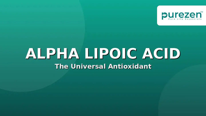Alpha Lipoic Acid: The Universal Antioxidant That Recycles Vitamins C and E
