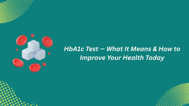 HbA1c Test — What It Means & How to Improve