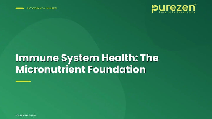 Immune System Health: The Micronutrient Foundation
