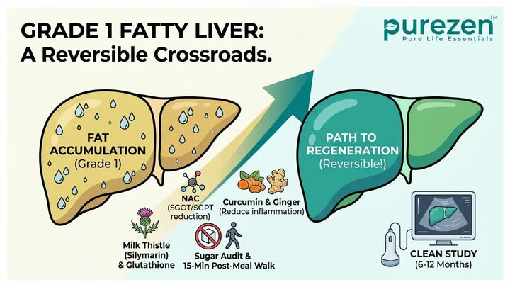Grade 1 Fatty Liver: What Your Ultrasound Report Isn’t Telling You