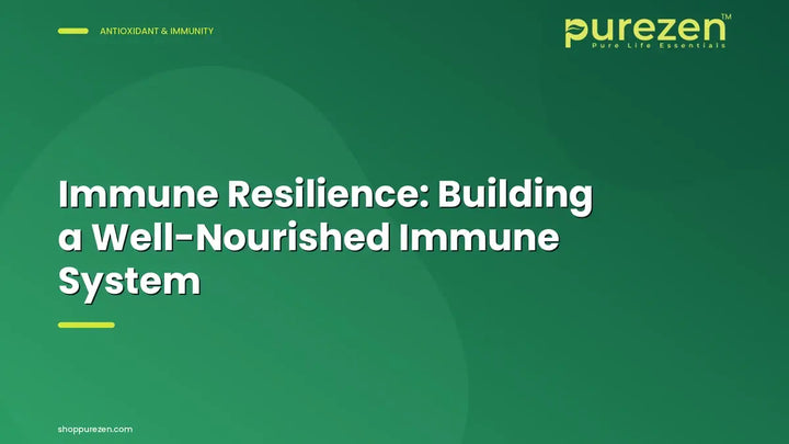 Immune Resilience: Building a Well-Nourished Immune System