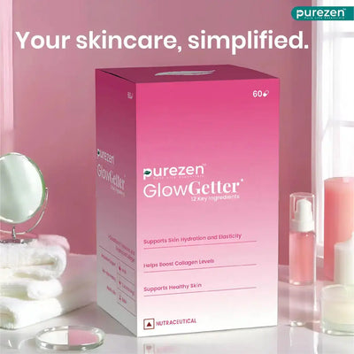 GlowGetter: Skin hydration, glow and anti-pigmentation from within PUREZEN