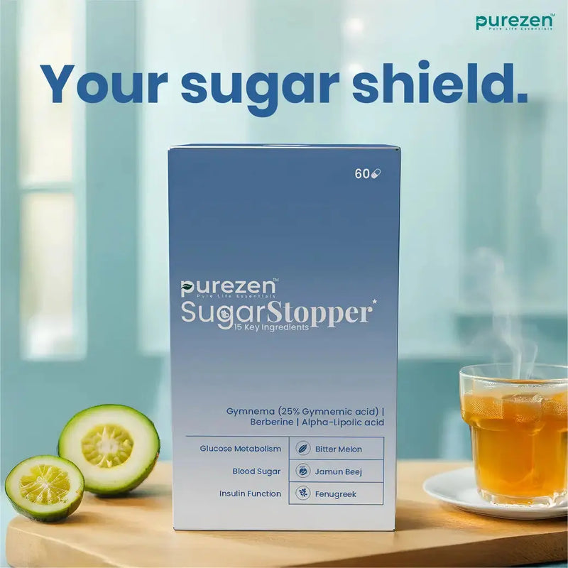 SugarStopper box on a table
